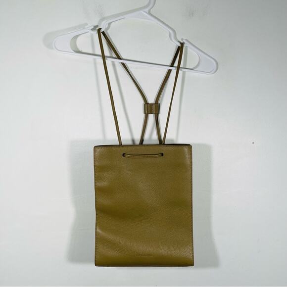 ELT Collective Taupe Woodland Leather Convertible Backpack Crossbody Nashville - Picture 2 of 14